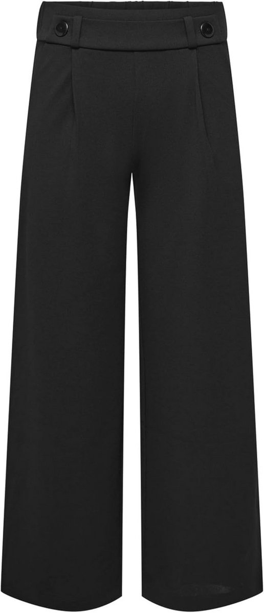 Lange Zwarte Broek met Details voor Dames - Maat S/32L