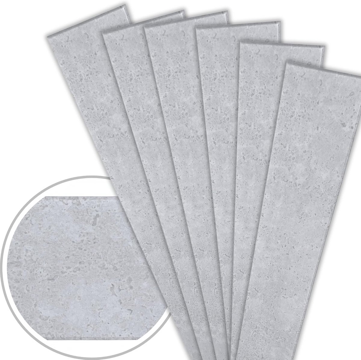 Beton optiek plafondplaten van polystyreen XPS, plafondbekleding Betonlook decoratieve wand wandpanelen Piepschuim 100x16,7cm 3mm dikt (10m², P41)