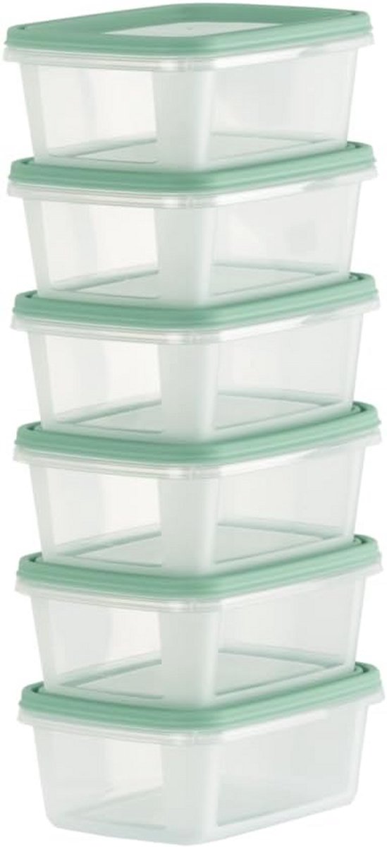 Luchtdichte Mini Bites Opbergcontainers - 250ml Voor Snacks, Dips en Sauzen - Magnetron- en Vaatwasmachinebestendig