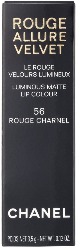Chanel Rouge Allure Velvet Matte Lipstick Lippenstift - 56 Rouge Charnel