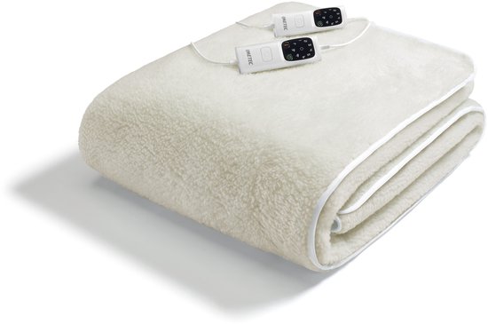 Imetec Merino Wol Onderdeken Dubbel Bed met 2 Schakelaars - Imetec - €205,73