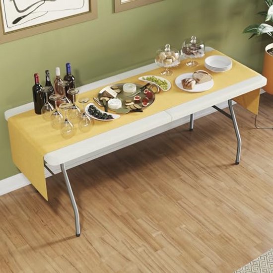 Opvouwbare Klaptafel 6ft voor Binnen en Buiten - Heavy Duty en Sterke Bouw - Ideaal voor Camping, Picknicks en Feesten — afbeelding 5