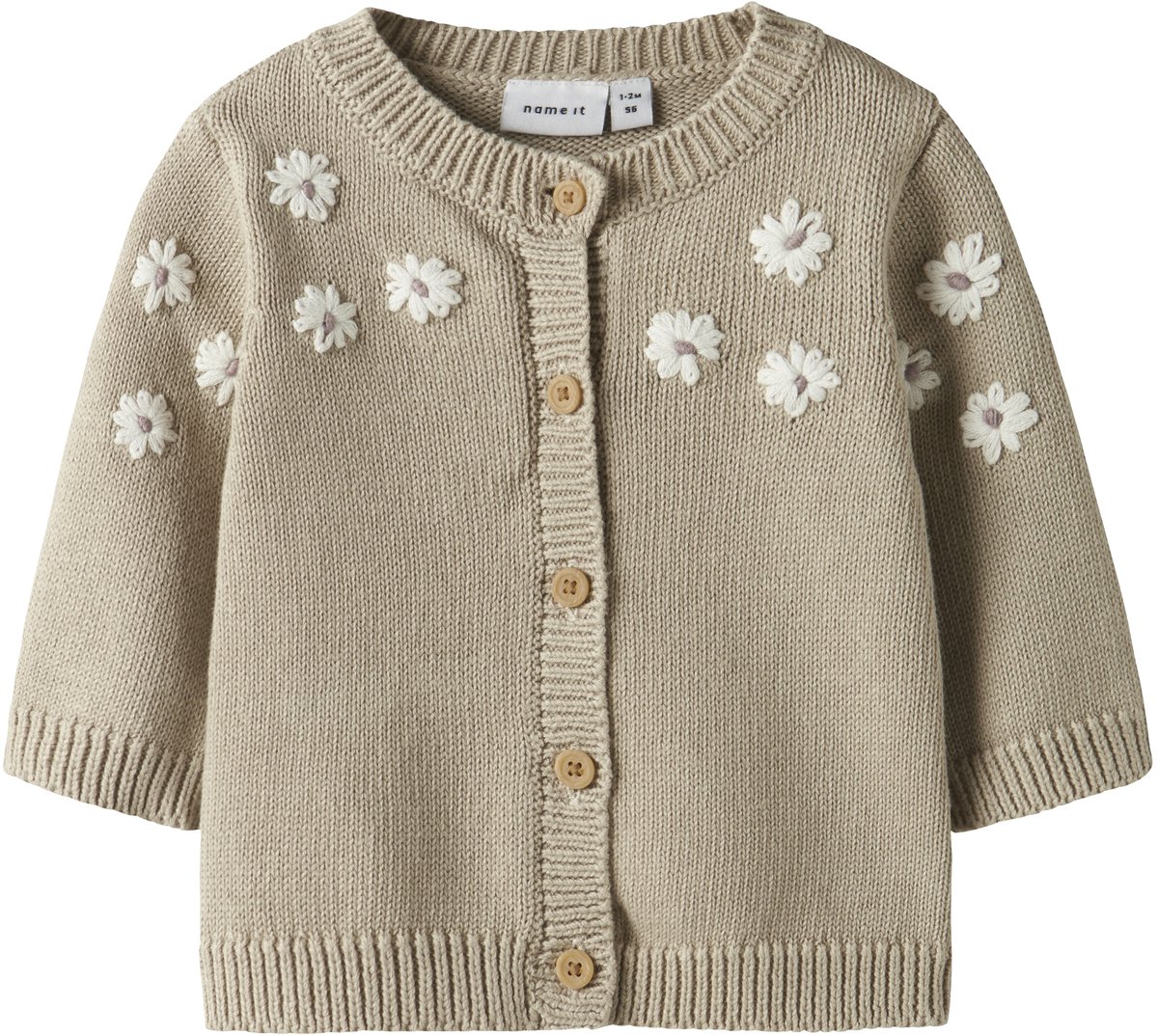 NAME IT - NBFLAISY LS KNIT CARD - Baby - Cardigans