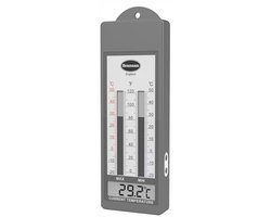Max Min Thermometer voor Kas en Tuin - Waterdicht en Digitale Weergave