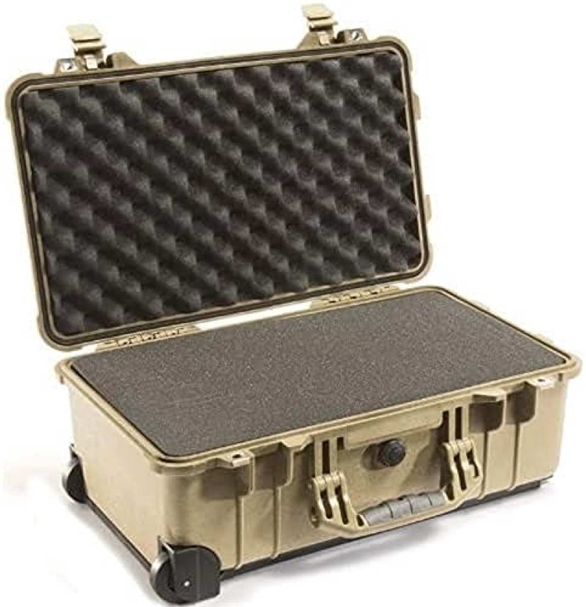 Super Stevige Koffer - Waterdichte Koffer – Stootbestendige Trolley – Beschermkoffer met Schuim – IP67 Kofferset – Transportkoffer voor Kwetsbare Apparatuur – Gereedschapskoffer Met Wielen – Reiskoffer voor Gevoelige Elektronica – 27 liter inhoud