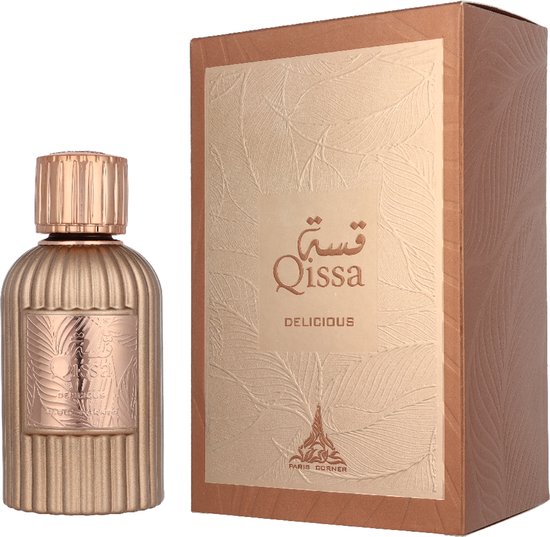パリスCorner Qlssa DeLlclous オードパルファム100ml Paris Corner Qissa Delicious - Eau de Parfum - 100 ml | bol