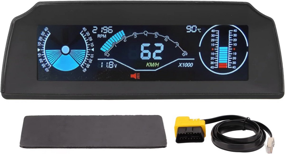 Universele Auto Head-Up Display voor Dashboard met Multifunctionele Dataweergave