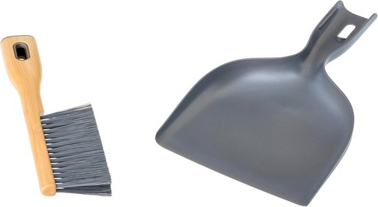 Veger en Blik Set - Witte Combinatie voor Optimaal Schoonmaakgemak van Merkloos	 — afbeelding 4