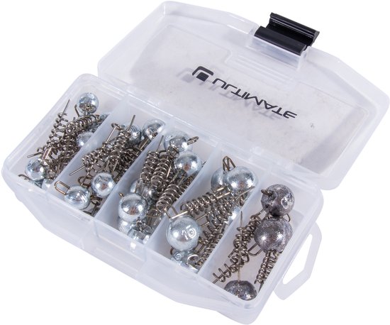 Ultimate Screw Zinc Jighead Box Loodvrij (5-20g) (33pcs) - Loodkop van Spro — afbeelding 2