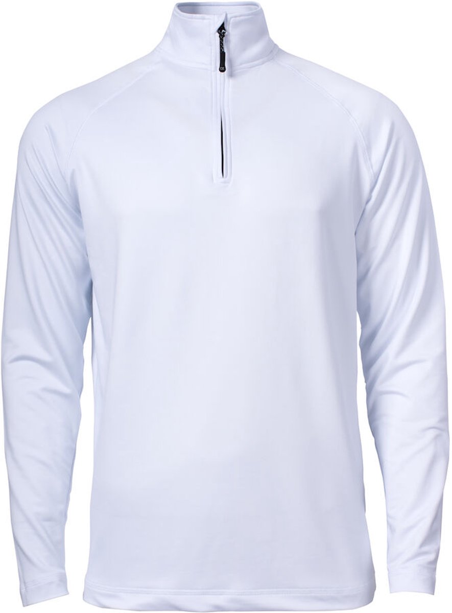 Cutter & Buck Coos Bay Half Zip Heren 358400 - Wit - 3XL