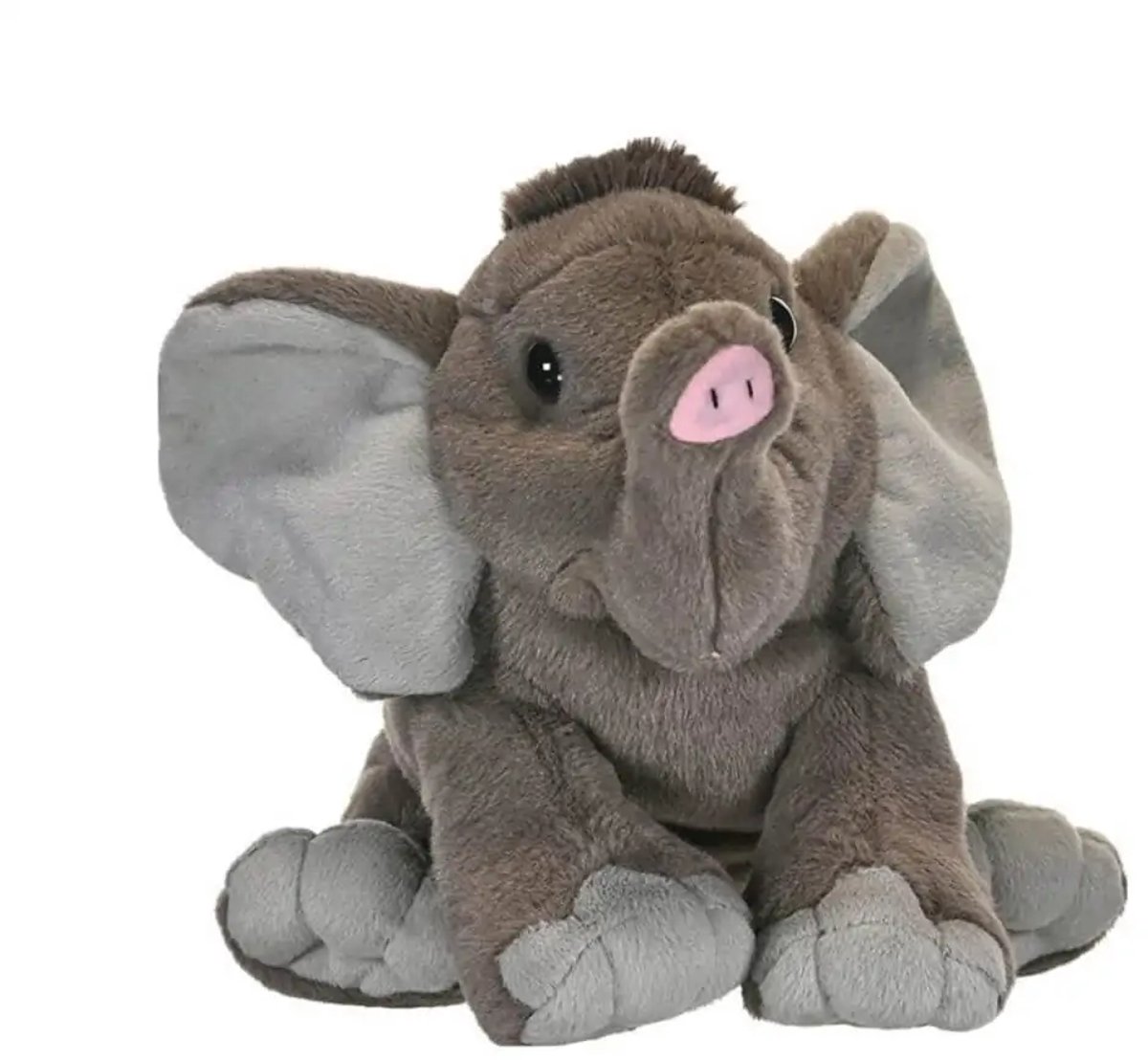 Wild Republic Knuffel Olifant Junior 30 Cm Pluche Grijs