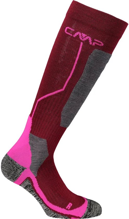 Alpine Ski- Wintersokken Roze Maat 35 - 38
