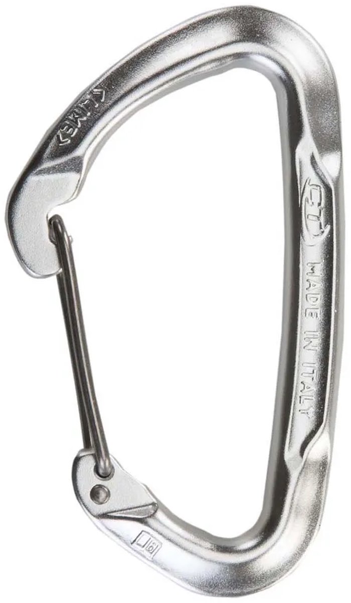 Climbing Technology Lime W Karabijnhaak Zilver