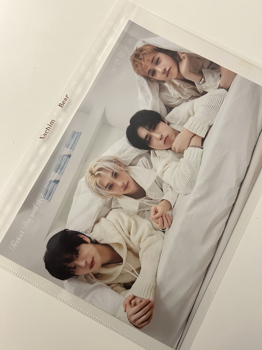 NachimBear K-Pop A4 One-Pocket Binder Pages