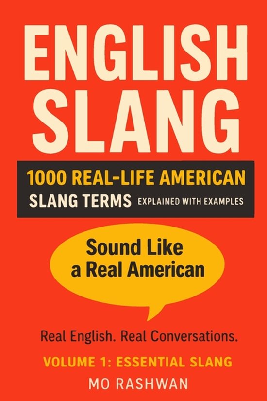 English Slang: Master American Real-Life English- English Sl ... - cover