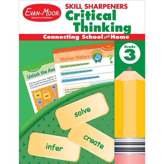 Skill Sharpeners Critical Thinking, Grade 3 - cover