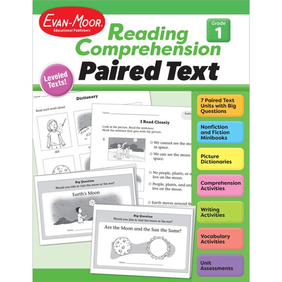 Reading Comprehension: Paired Text- Reading Comprehension, P ... - cover