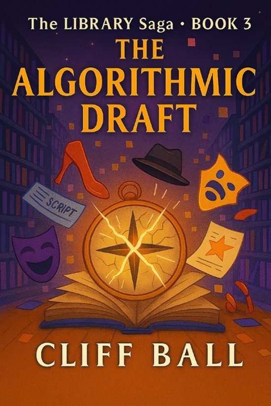 The Library Saga: A Satirical, Genre-Bending Saga of Books T ... - cover