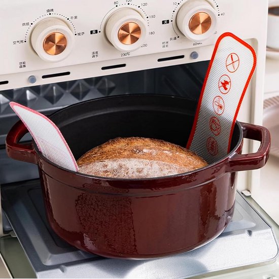 Siliconen bakmat voor Dutch oven - Ideaal voor brood