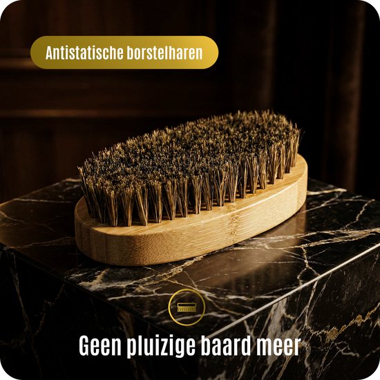 BAØRD Houten Baardborstel – Baardverzorging – Baardstijler Care – Beard Brush Cadeau Mannen – Voor Baardolie En Baardbalsem Cadeautjes – Baard Borstel Geschenk Heren - Vader Kados Man - Verjaardag Kado Top 10 - Cadeautje Voor Hem