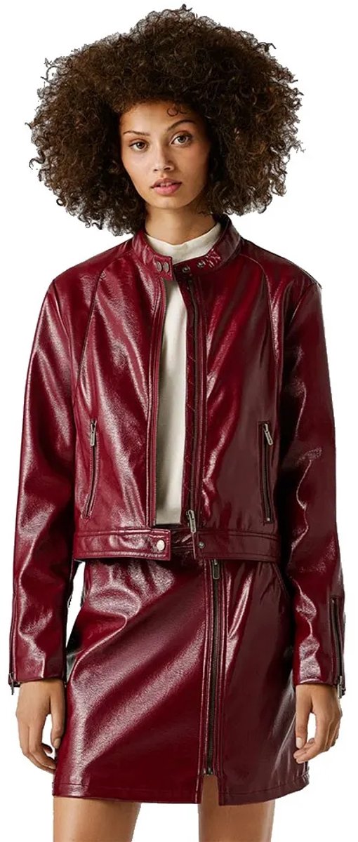 Pepe Jeans Ruby Jas Rood XS Vrouw