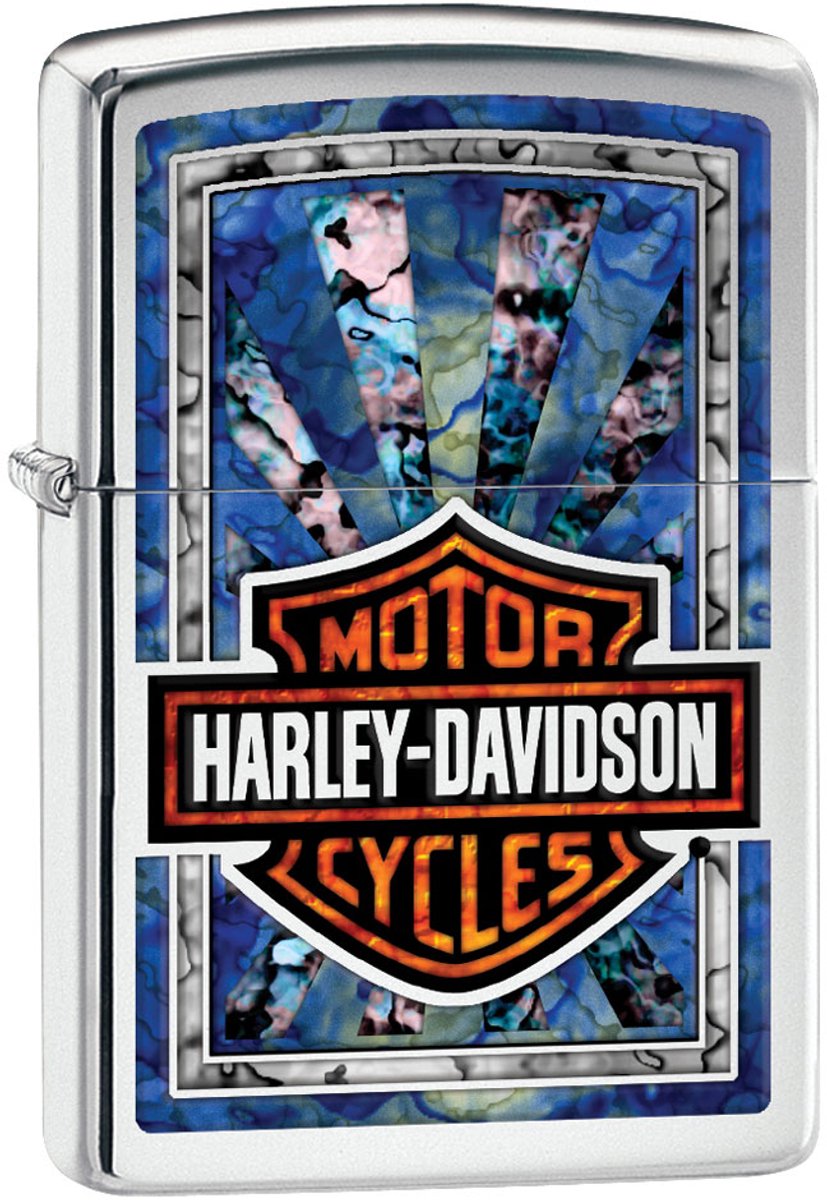 Zippo aansteker HARLEY-DAVIDSON - Chrome high polish