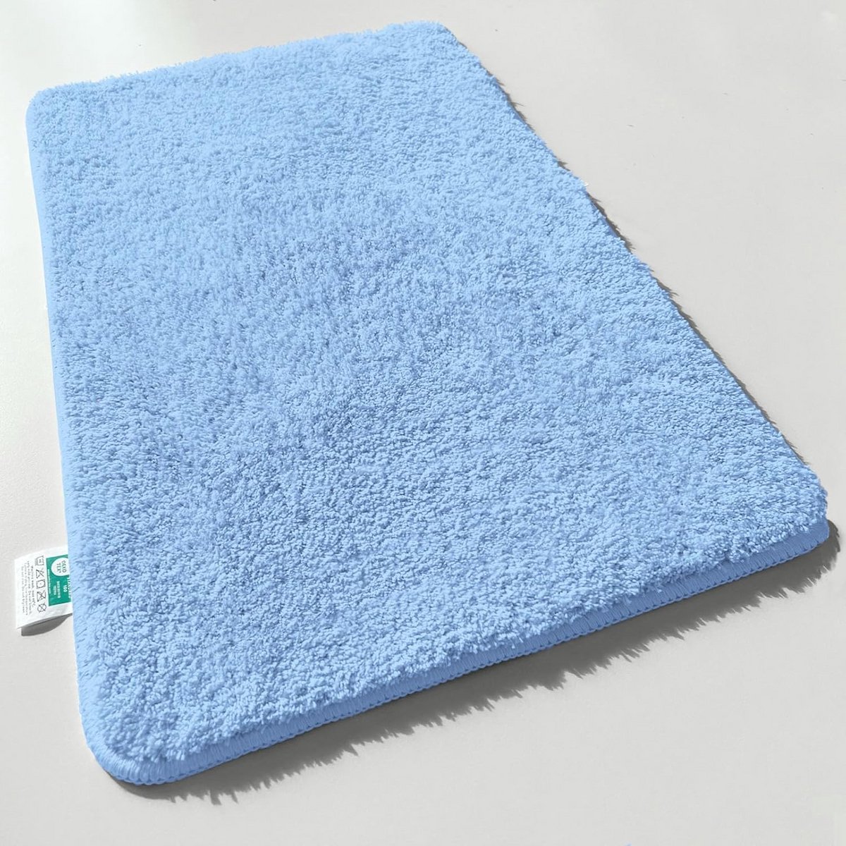 Hoogpolige Badmat Sky Soft: Zacht en Pluizig Badkamertapijt met Antislip