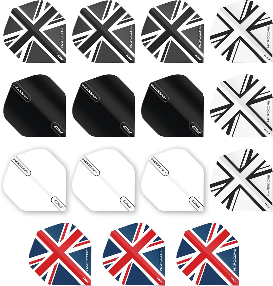 ABC Darts - Mission Darts - Dartflights Metallic - 6 sets | ABC DARTS