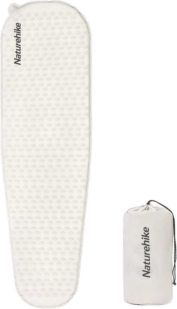 Zelfopblazende Kampeerluchtmatras 3,5cm Dik - Compact en Lichtgewicht voor Outdoor en Trekking