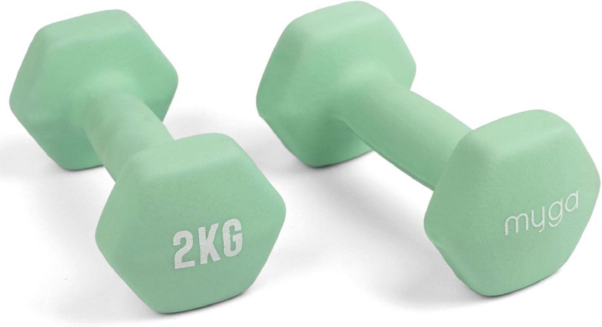 Zeshoekige Halter voor Kracht- en Fitnessoefeningen – Neopreen Gietijzer – Ideaal voor Thuis en Sportschool