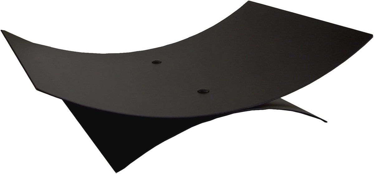 Houten Standaard Ovaal 56 x 40 x 14 cm Zwart