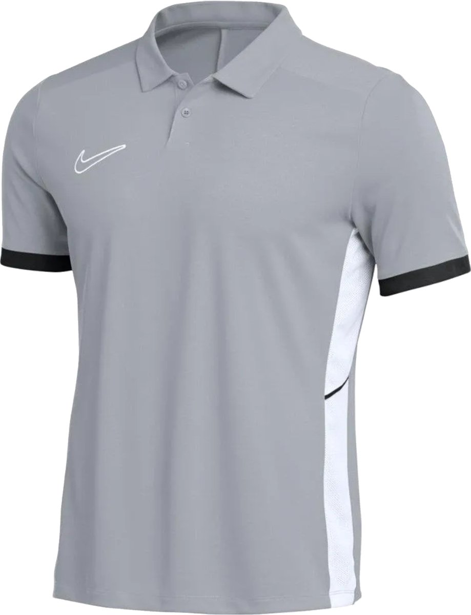 Nike Dri-Fit Academy 25 SS Polo Mannen Poloshirt Grijs