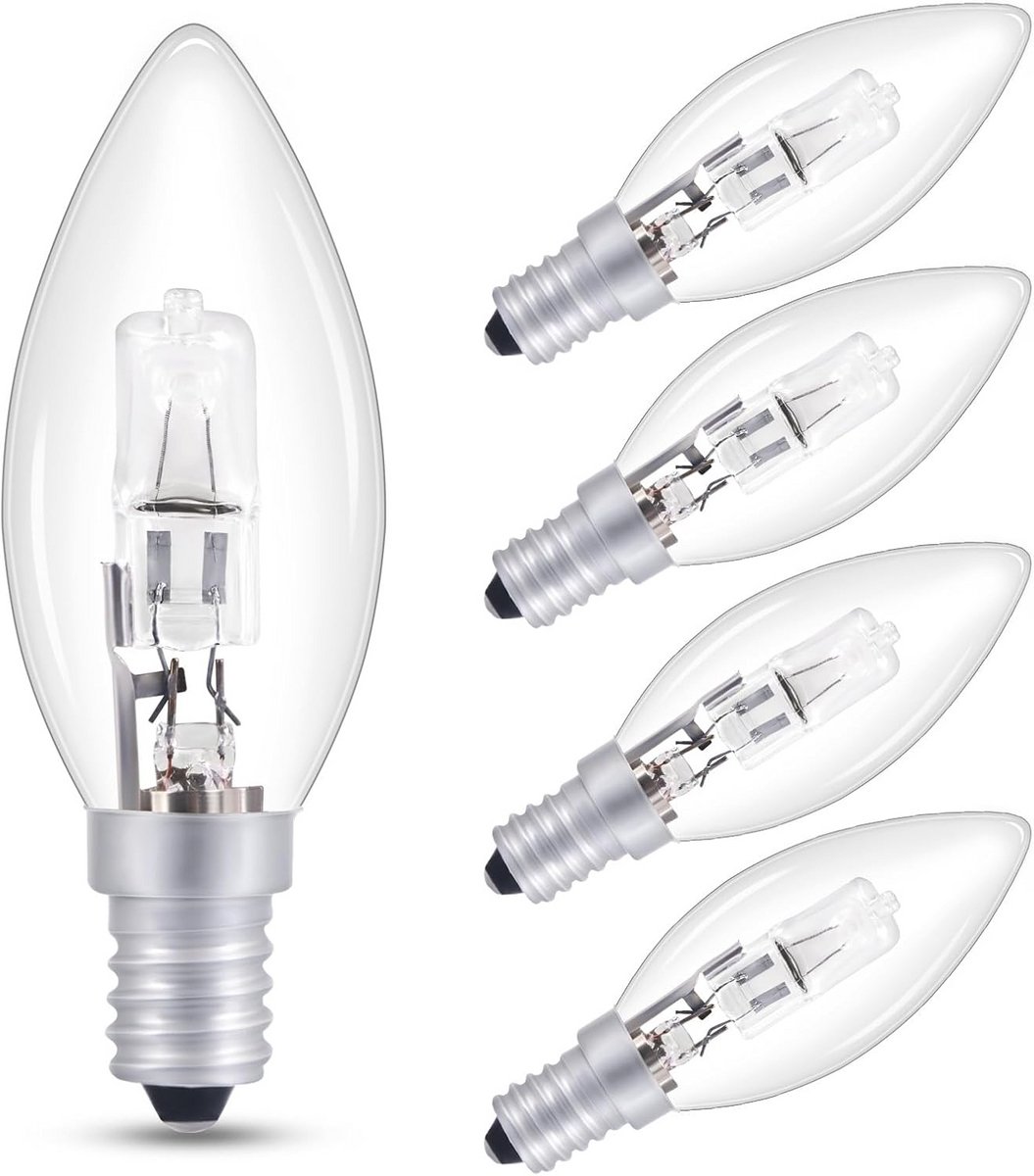 Dimbare E14 Kaarslamp 28W - Warm Wit 2700K - C35 Edison Schroeflamp