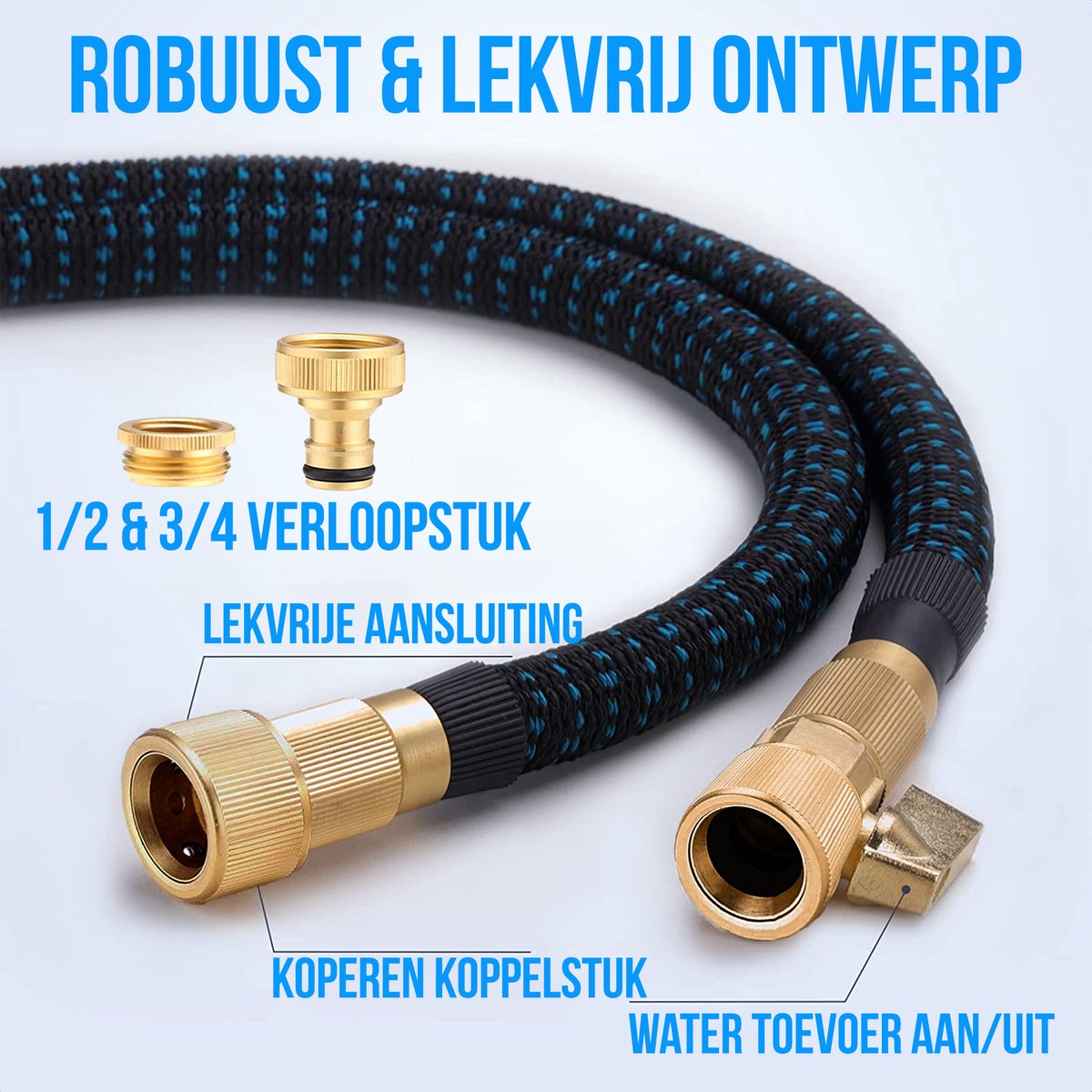 Strex Flexibele Tuinslang 15 meter epv-b02