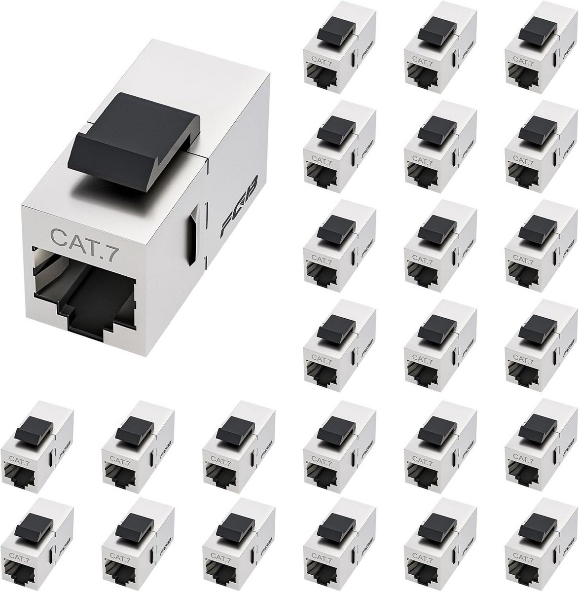 10Gbps Cat7 Keystone Module RJ45 Afgeschermde Koppelaar voor Patch Panel en Netwerk