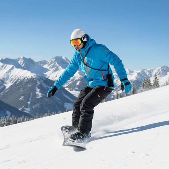 Buddi Secure Telefoonkoord voor Wintersport en Anti Diefstal Duo Pack Zwart