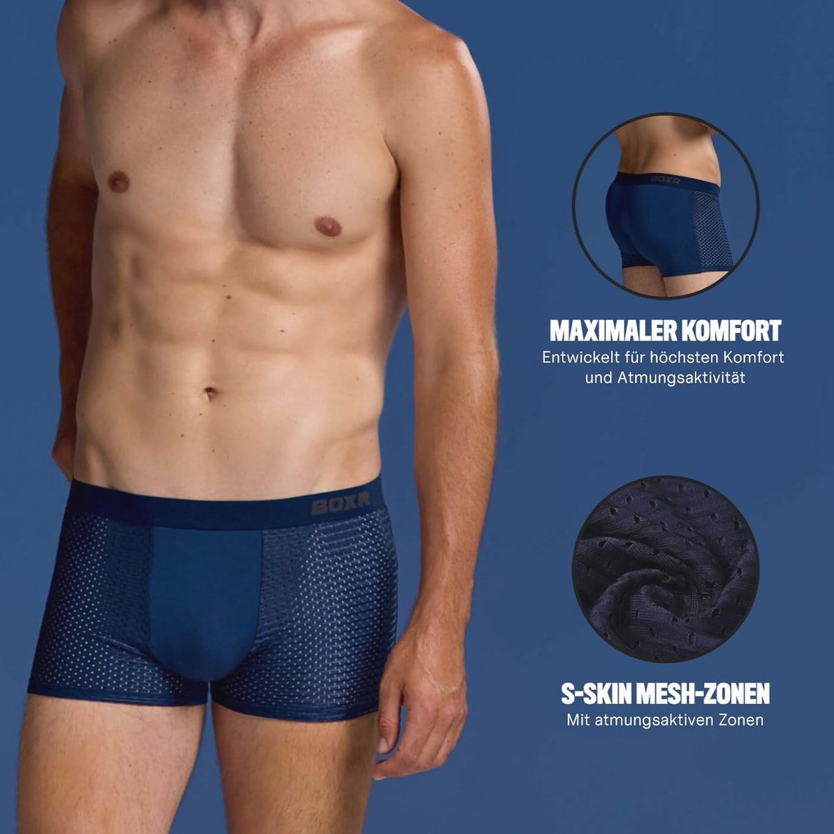 Bamboo Heren Boxer Shorts - 4-Pack, Zacht, Ademend en Milieu Vriendelijk (S-3XL)