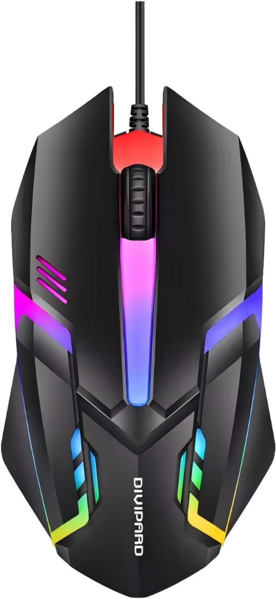 Shopmore - G6 - Gaming muis - RGB - Ergonomisch - 1200 dpi