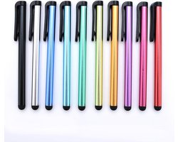 Allecta - Universele stylus pen met clip-ontwerp voor tablets, computers, smartphones en autonavigators - 10 stuks