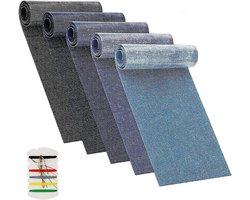 Reparatie Patch Denim Patch - Spijkerbroek Binnen- en Buitenkant Strijkpatch Set - Voor Kleding Gat Reparatie en Decoratie - DIY Creatieve Denim Patch - 5 Rollen Kleur
