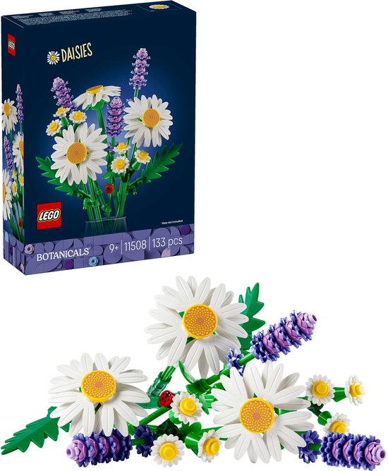 LEGO Botanicals Madeliefjes Bloemen - Bouwpakket voor Kinderen - 11508
