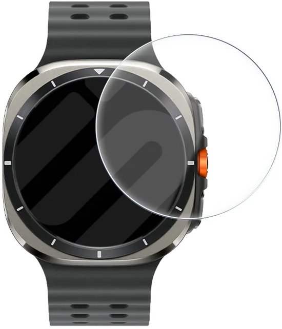 Strap-it 2-pack Screenprotector met One-Click Tool screen protector display bescherming geschikt voor Samsung Galaxy Watch Ultra