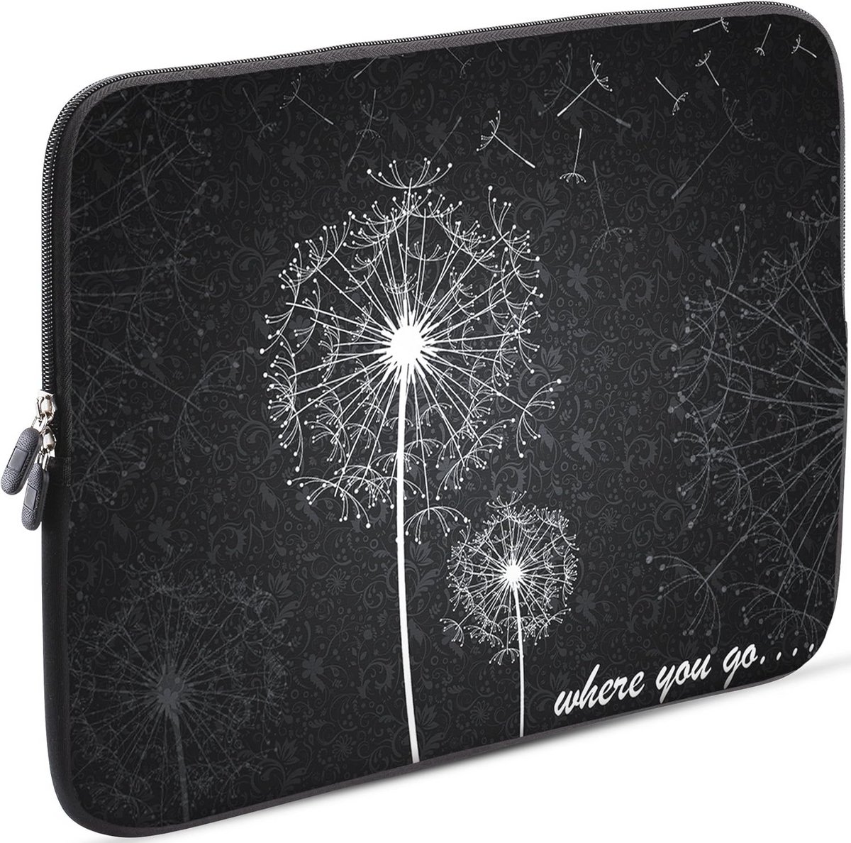 Neopreen Laptoptas voor 14-14.2 Inch Notebooks - Beschermhoes voor PC en Accessoires