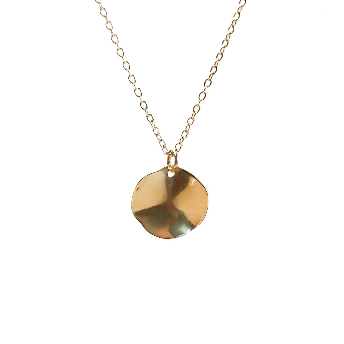 Ava&Imber Rose Petal Ketting Goldplated Stainless Steel (RVS) | Verguld Roestvrijstalen Ketting met Rozenblad Hanger Goud | Gouden Layerketting te Combineren met Kralenketting of Edelsteen Ketting voor Dames