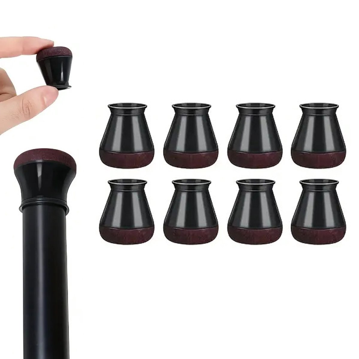 8-stuks Stoelpootbeschermers - Stoelpoothoezen - Vloerbeschermers voor stoelpoten - Tafelp