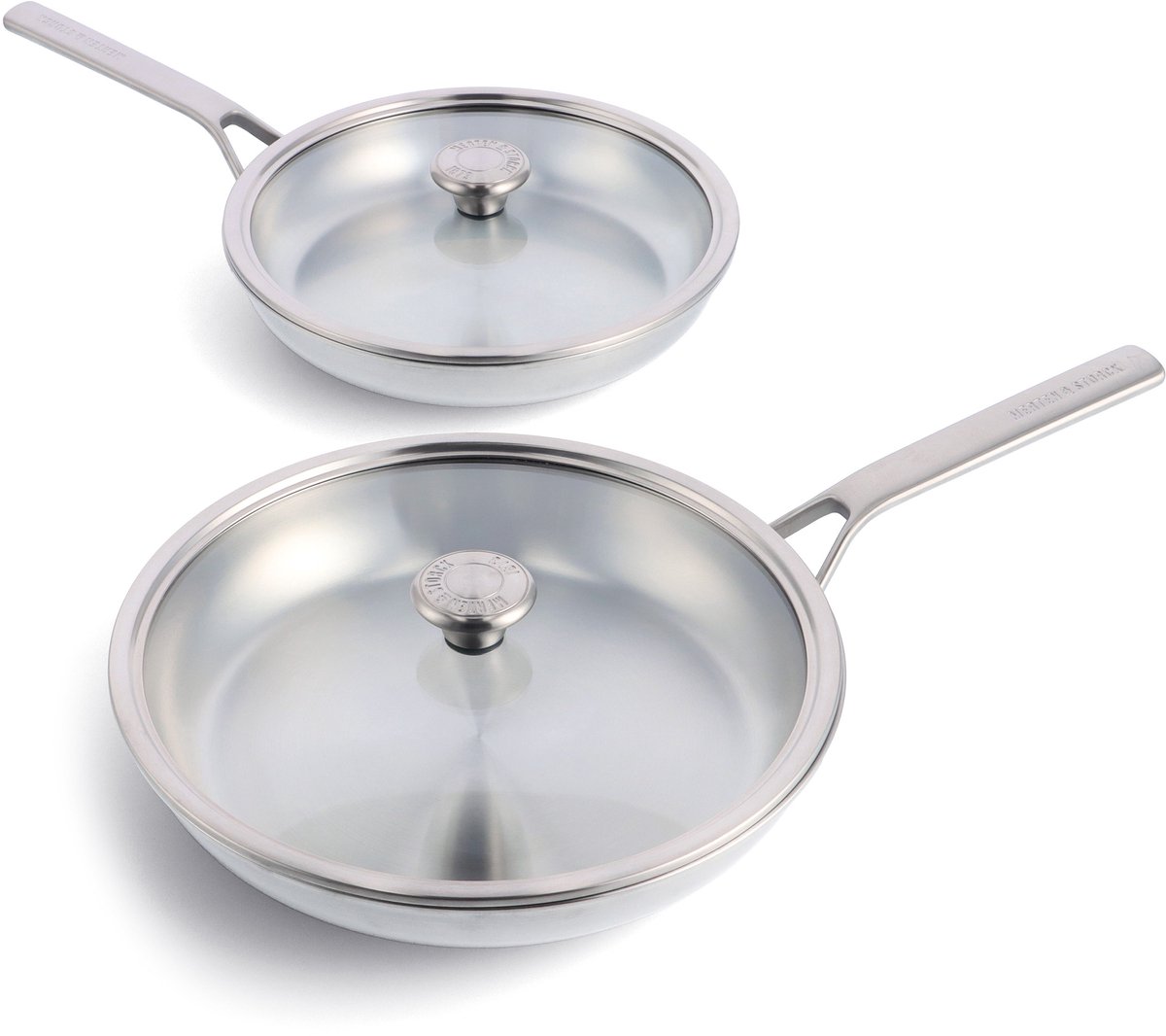 Merten & Storck Pannenset RVS 4-delig