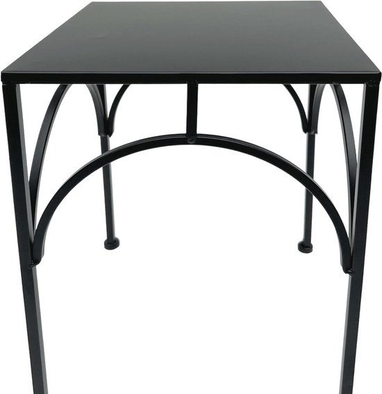 Plantentafels Sam Vierkant - Set van 3 - Zwart Mangohout Plantentafels Sam Vierkant - Set van 3 - Zwart Mangohout