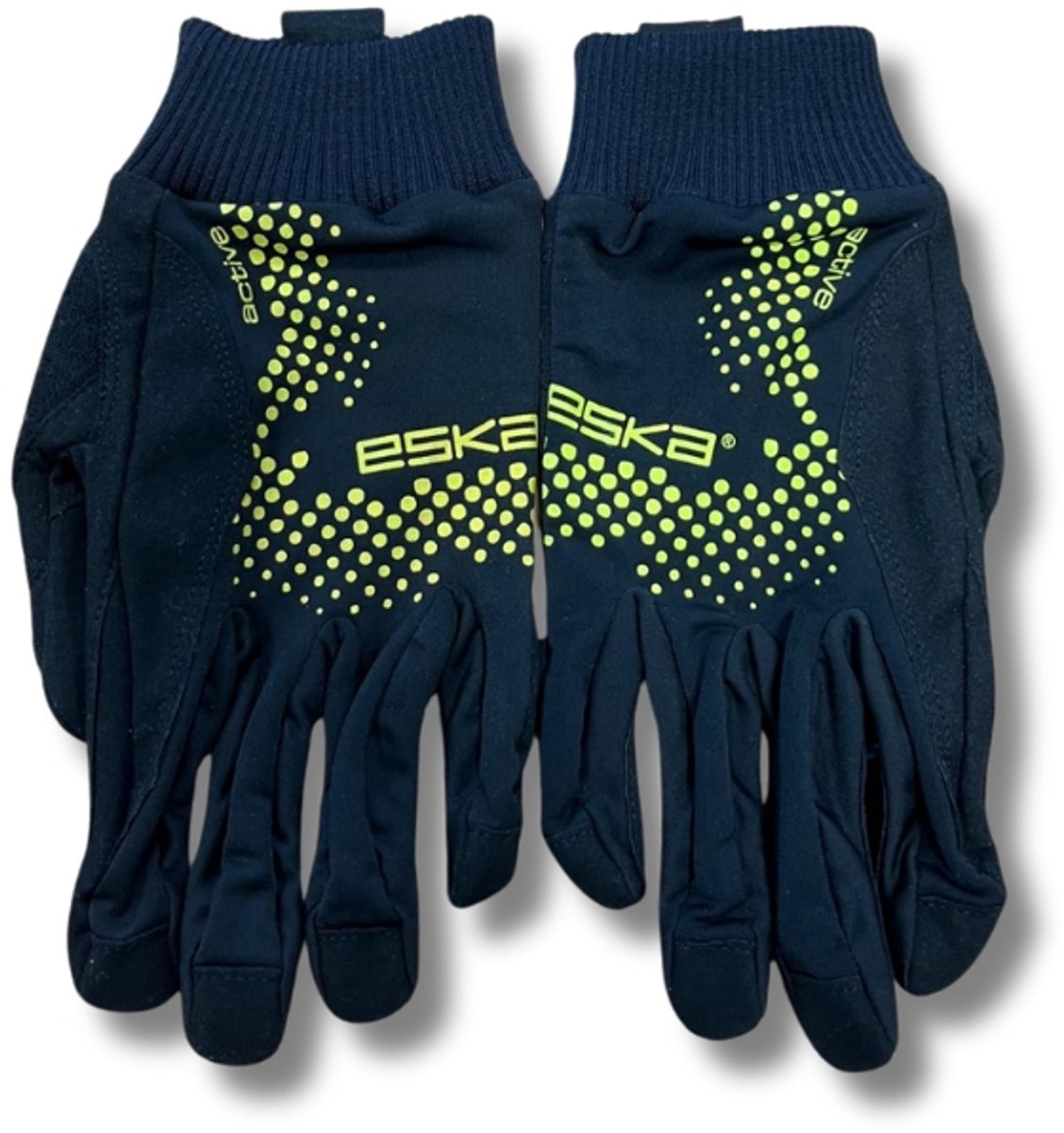 Eska Proglide handschoenen unisex zwart / geel