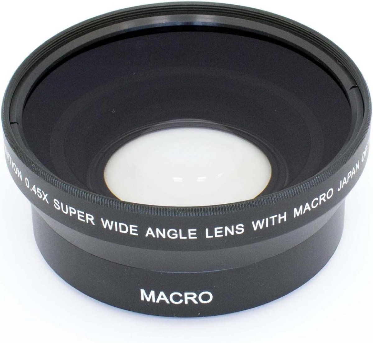 Groothoeklens 0.45x met Monteerbare Schroefdraad voor Camera's 62mm