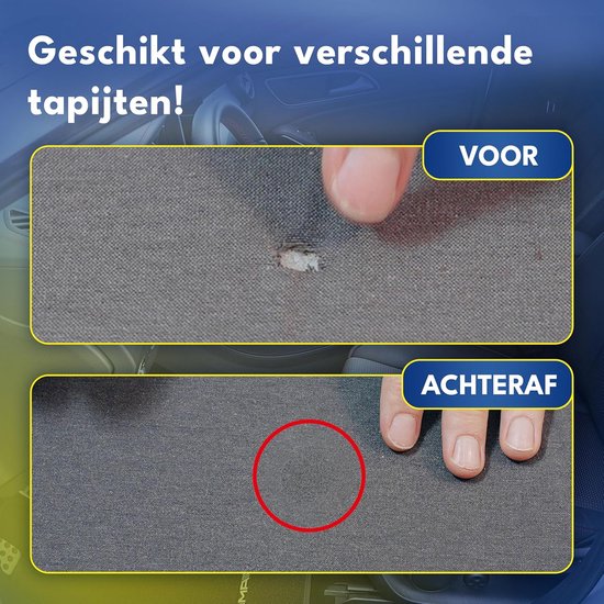 Reparatieset Bekleding Auto: Herstel Brandgaten, Scheuren en Schade in Stoelen en Stof (13-delig) van Merkloos — afbeelding 3
